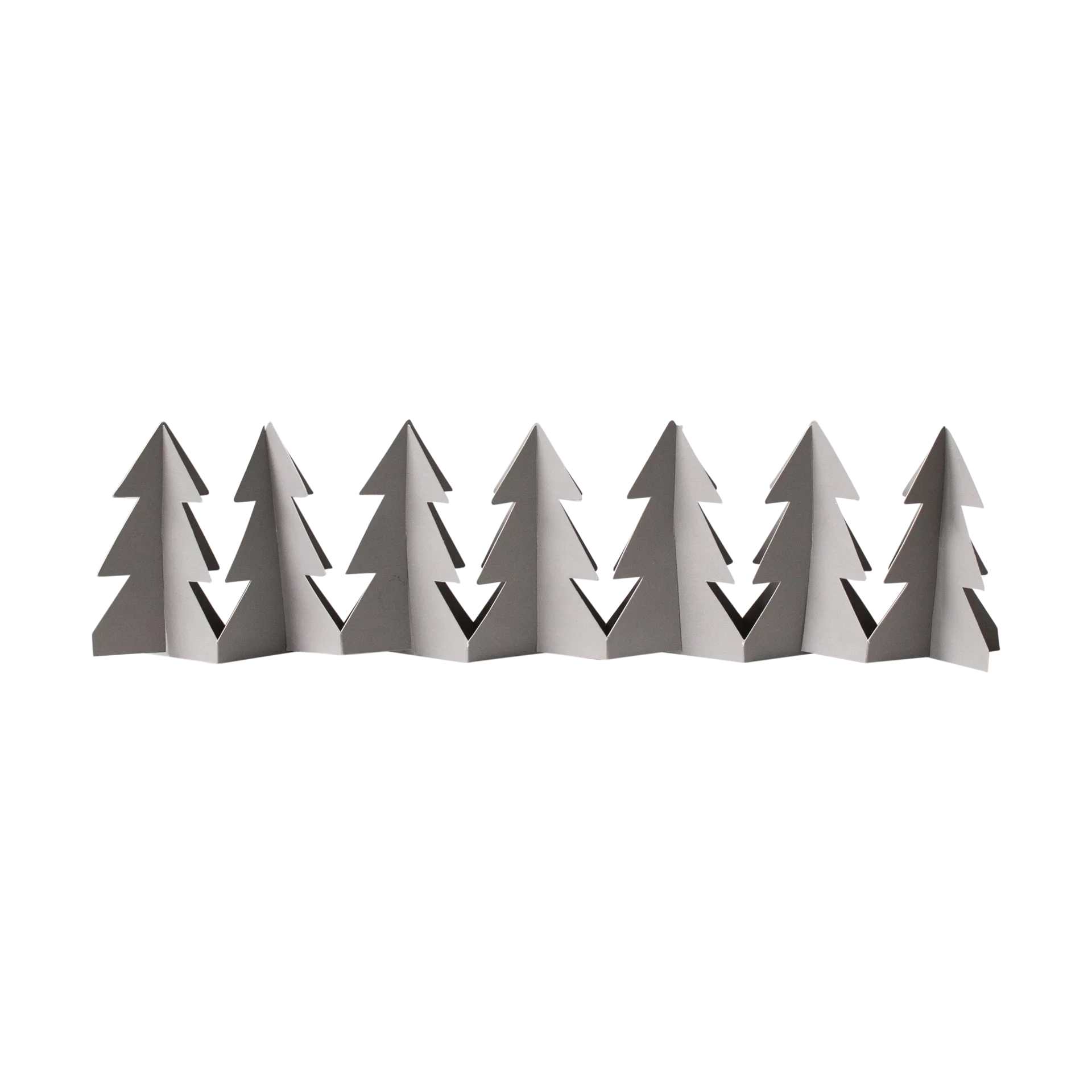 Tree in a row decoration 60 cm, Mole, 7x60 cm DBKD