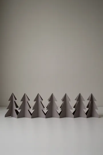Tree in a row decoration - Mole, 7x60 cm - DBKD