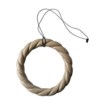 Twine wreath Ø27 cm - Beige - DBKD