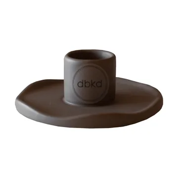 Wave candle sticks - Brown - DBKD