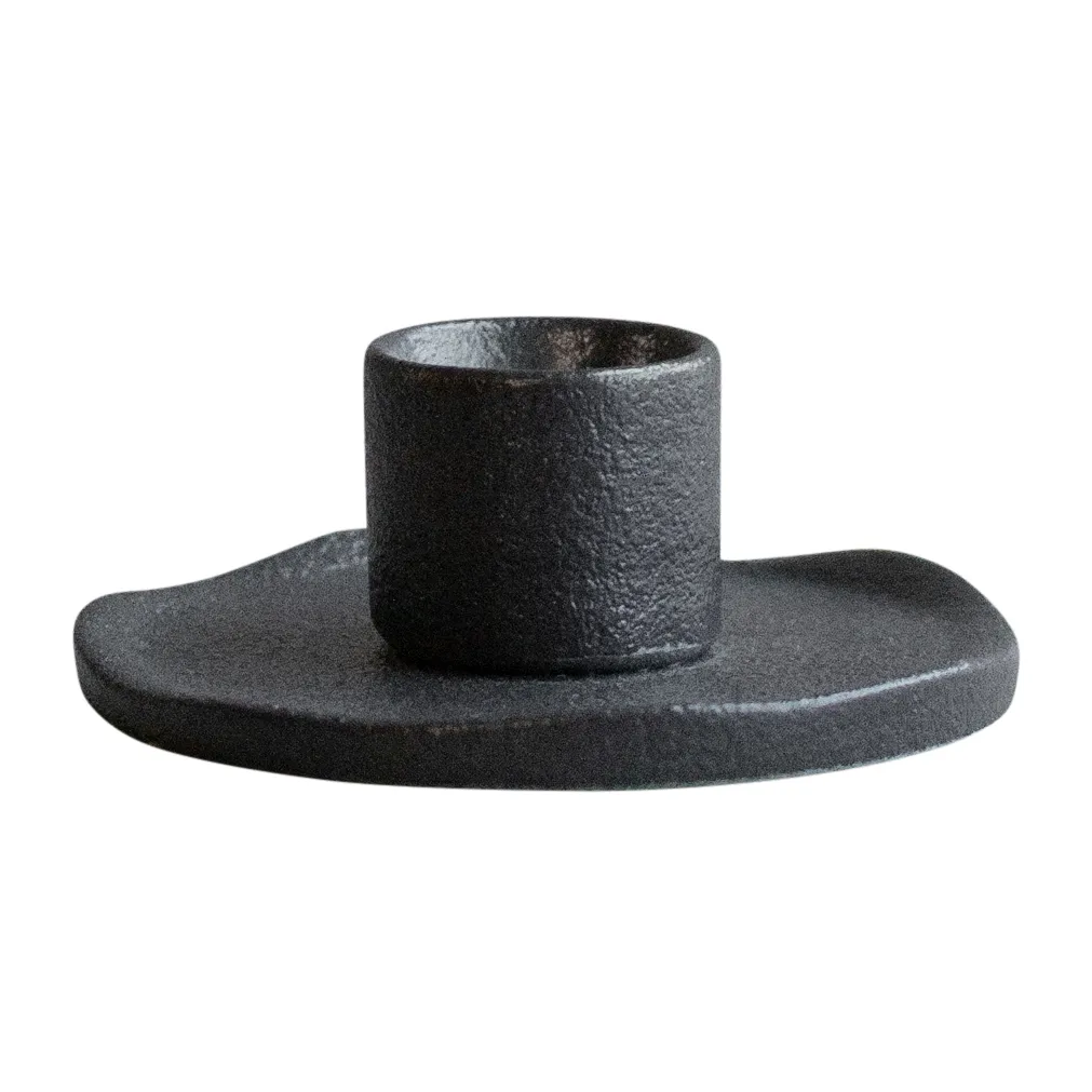 Wave candle sticks, Cast iron DBKD