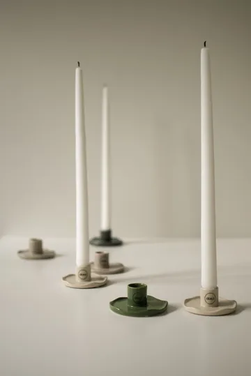 Wave candle sticks - Vanilla - DBKD