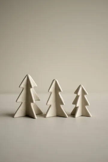 Winter tree decoration - Vanilla, 7 cm - DBKD