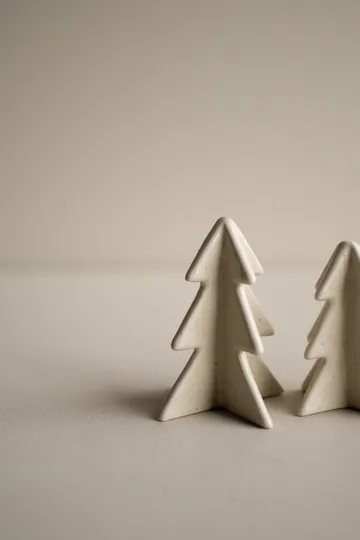 Winter tree decoration - Vanilla, 9.5 cm - DBKD