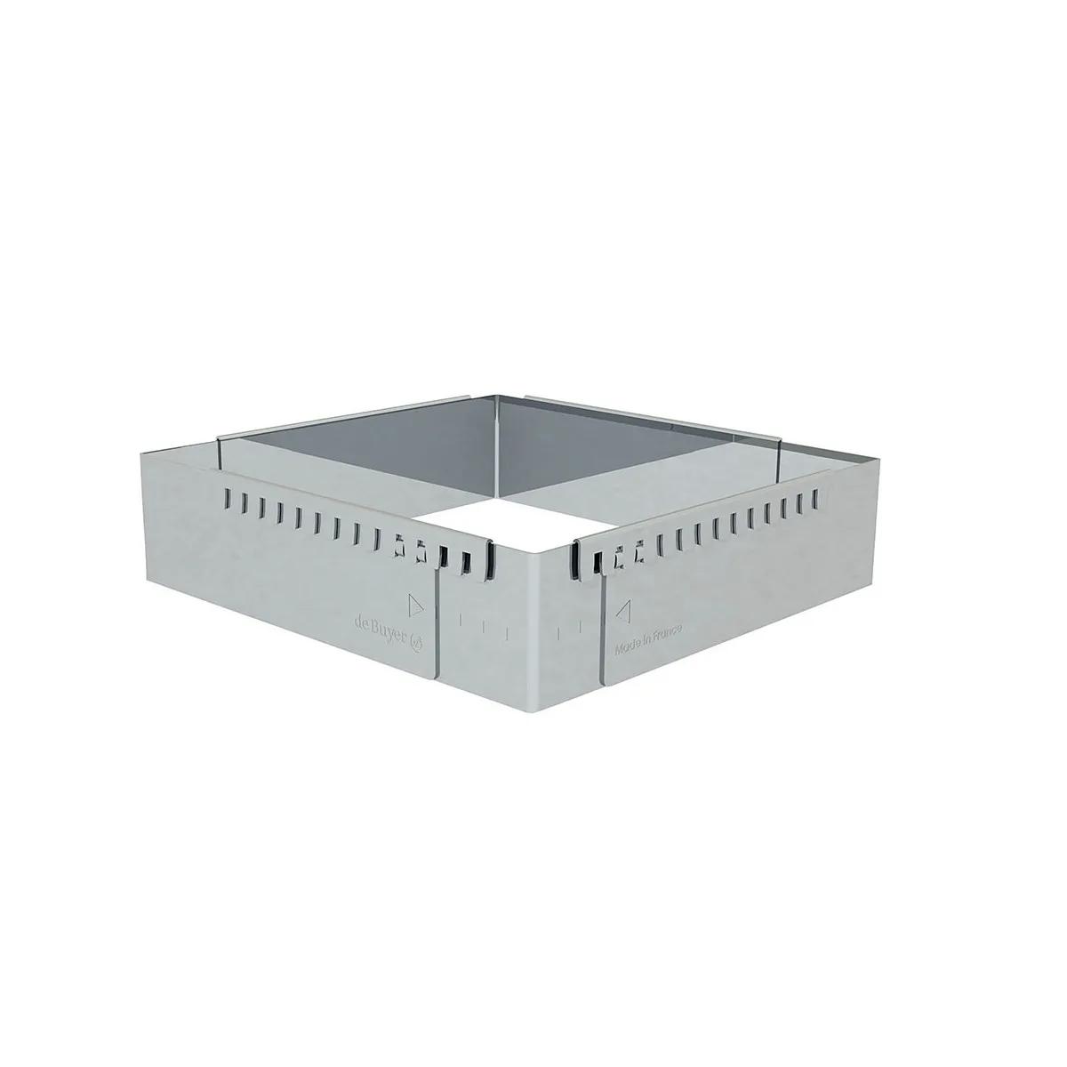 Adjustable baking pan, 30x30cm to 57x57cm De Buyer