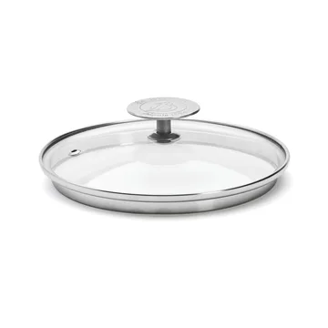 Alchimy glass lid deep ring - Ø16 cm - De Buyer