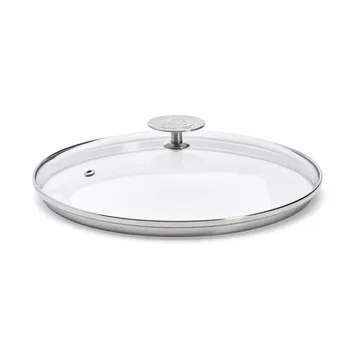 Alchimy glass lid deep ring - Ø24 cm - De Buyer