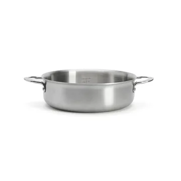 Alchimy rak saute pan stainless steel - Ø24 cm - De Buyer