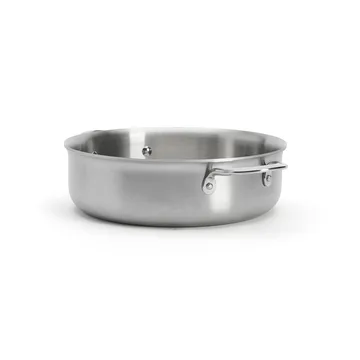 Alchimy rak saute pan stainless steel - Ø24 cm - De Buyer