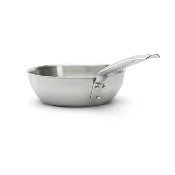 Alchimy rounded sauté pan stainless steel - Ø24 cm - De Buyer