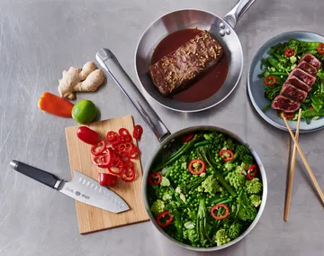 Alchimy sauté pan stainless steel - Ø24 cm - De Buyer