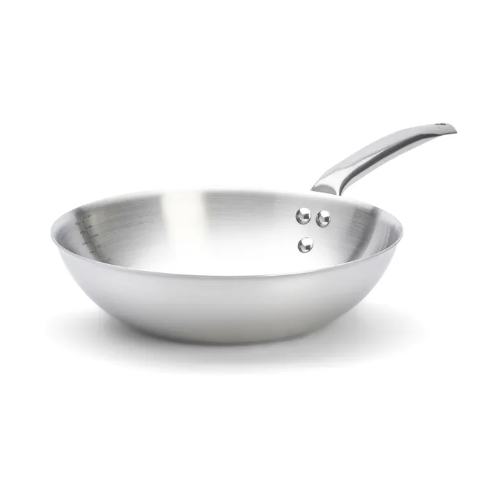 Alchimy wok stainless steel - Ø28 cm - De Buyer