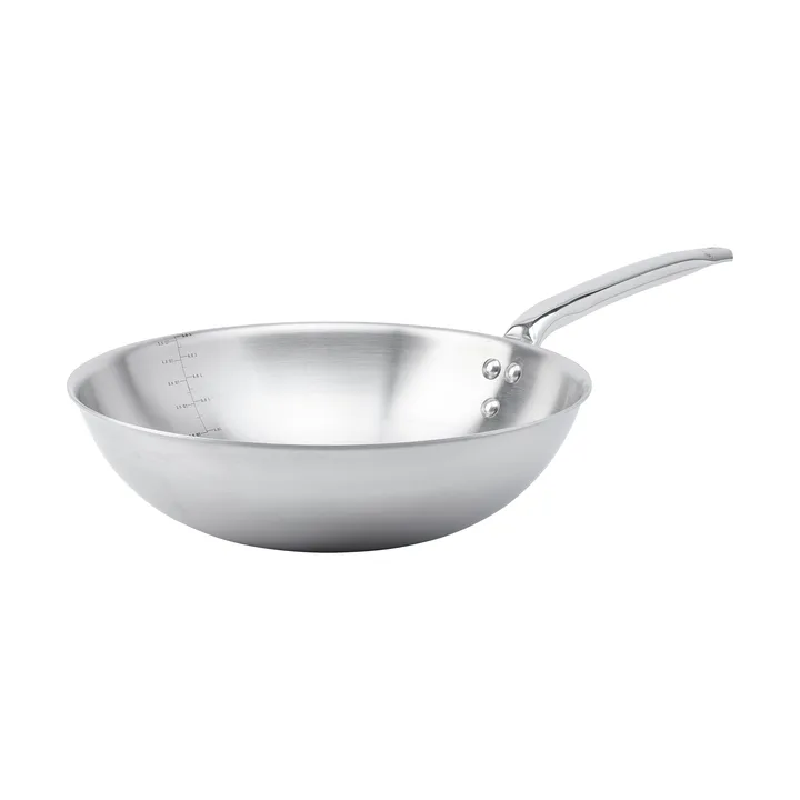 Alchimy wok stainless steel - Ø32 cm - De Buyer
