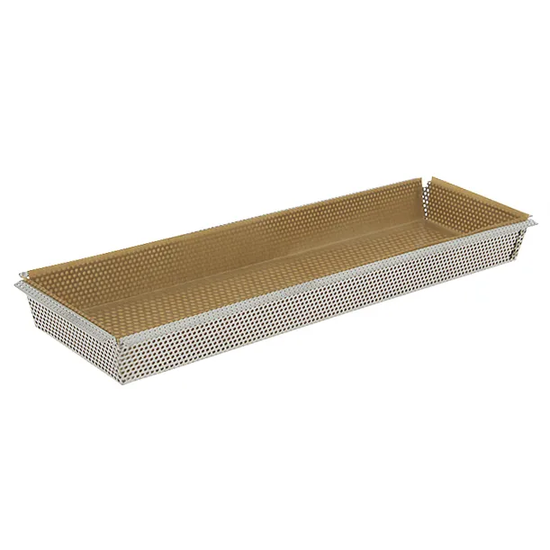 Baking tray with removable base, 10.5x35 cm De Buyer