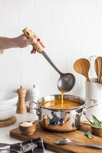 De Buyer B Bois soup ladle with wooden handle - Stainless steel - De Buyer