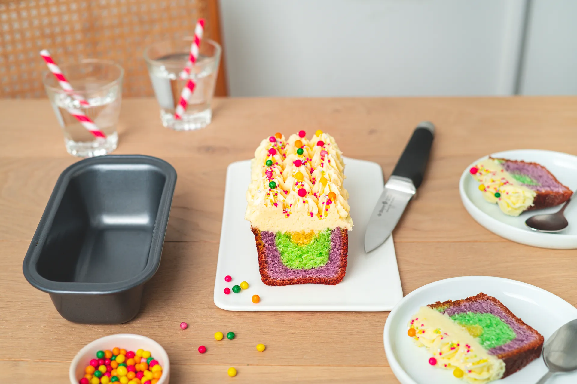 De Buyer baking tray with rounded corner, 13x24 cm De Buyer