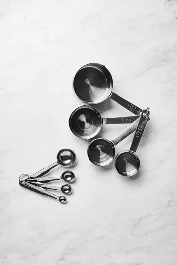 De Buyer measuring cups 1-15 ml 4 pieces - stainless steel - De Buyer