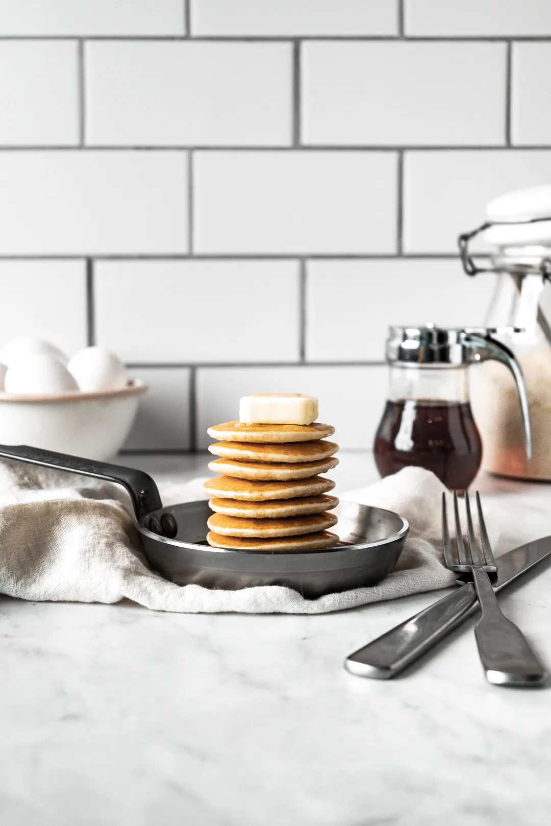 Mineral B american pancake frying pan mini, 12 cm De Buyer
