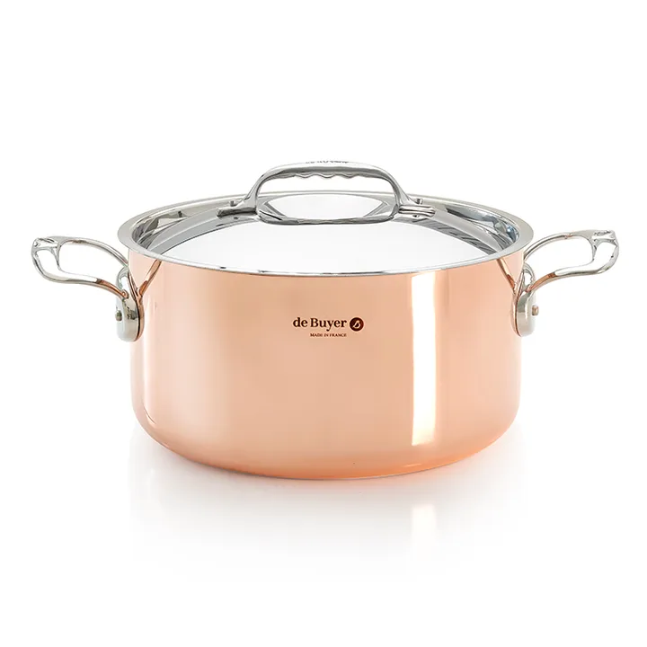 Prima Matera casserole with lid induction - 24 cm - De Buyer