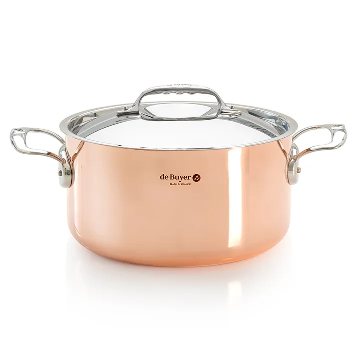 Prima Matera casserole with lid induction - 28 cm - De Buyer