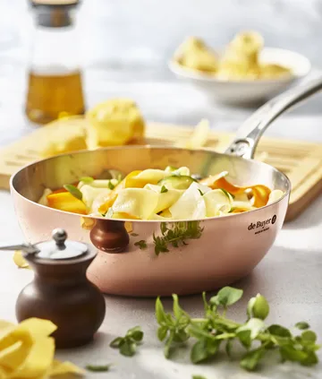 Prima Matera Conical sauce pan - 24 cm - De Buyer