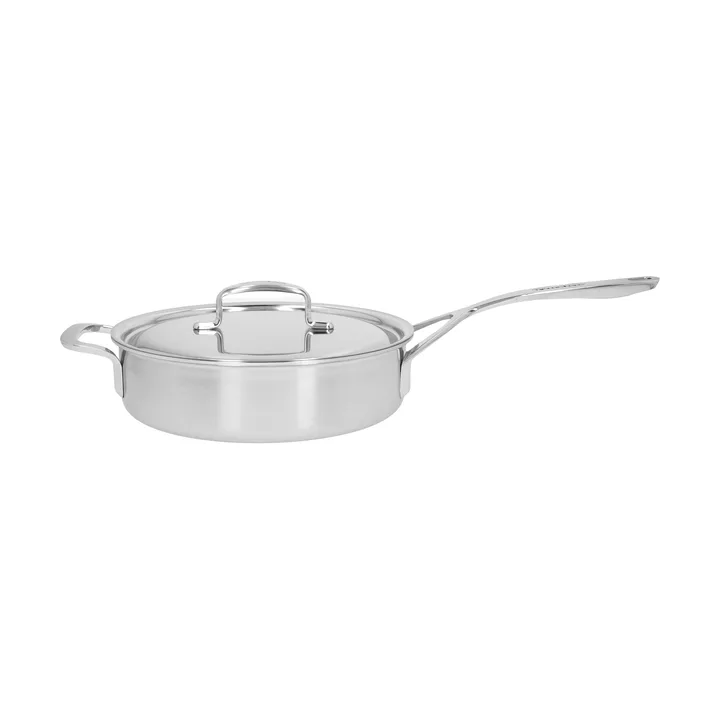 5-Plus deep frying pan with lid stainless steel - Ø24 cm - Demeyere