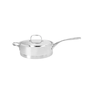 Atlantis 7 sauté pan with lid stainless steel - Ø28 cm - Demeyere