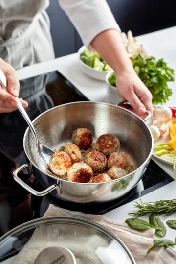 Demeyere Apollo 7 serving pan stainless steel - 3.3 L - Demeyere