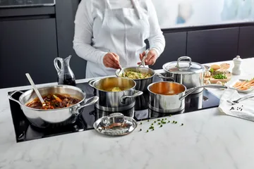 Demeyere Atlantis 7 pot low stainless steel - 8.4 L - Demeyere