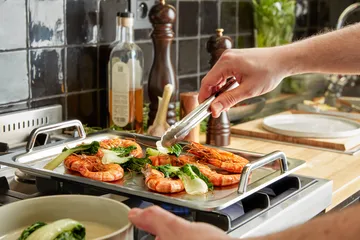 Specialties 5 Teppanyaki pan 5-ply 39x27 cm - Stainless steel - Demeyere