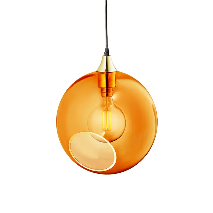 Ballroom pendant XL Ø32 cm - Amber - Design By Us