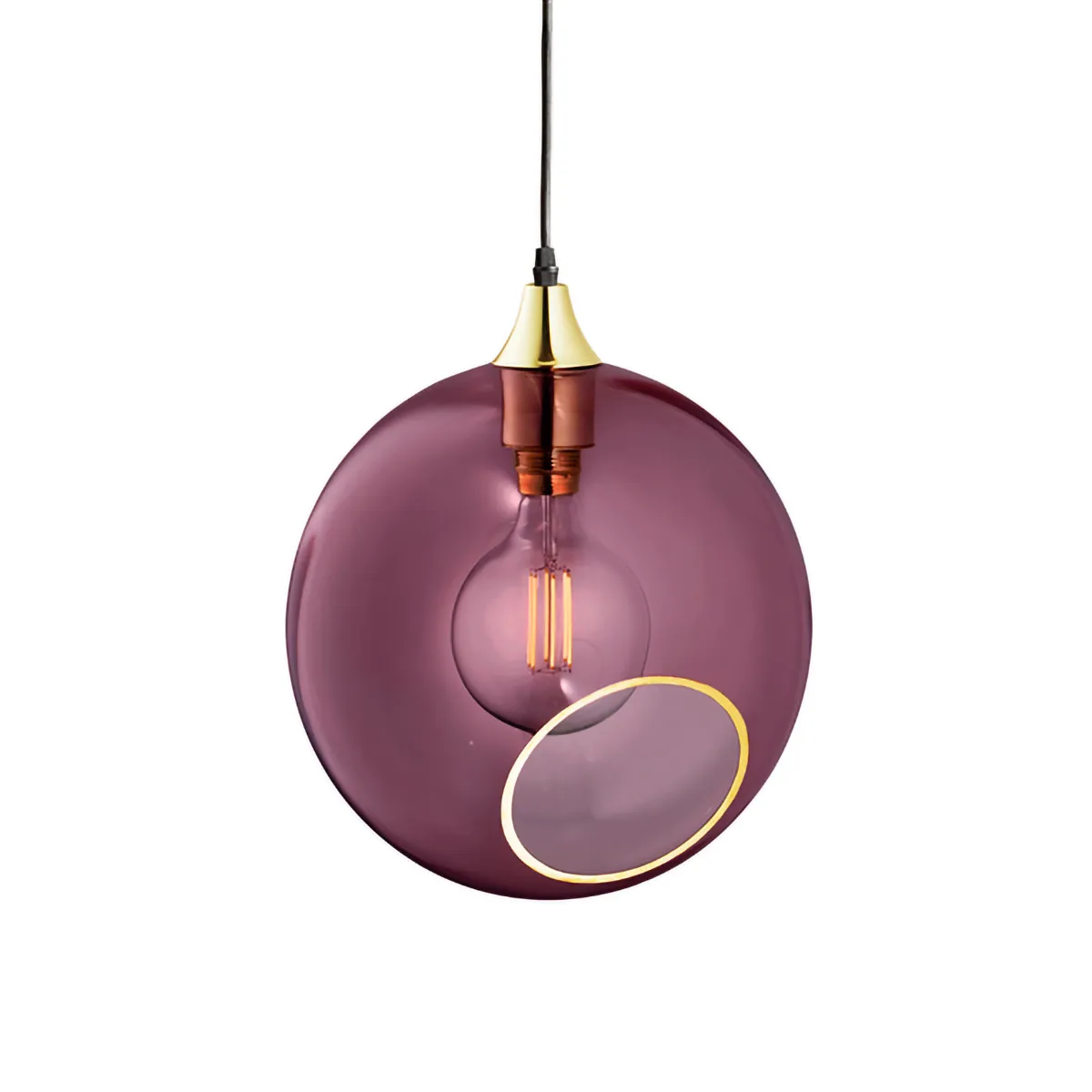 Ballroom pendant XL Ø32 cm, Purple rain Design By Us