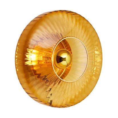 New Wave Optic wall lamp XL, Amber Design By Us