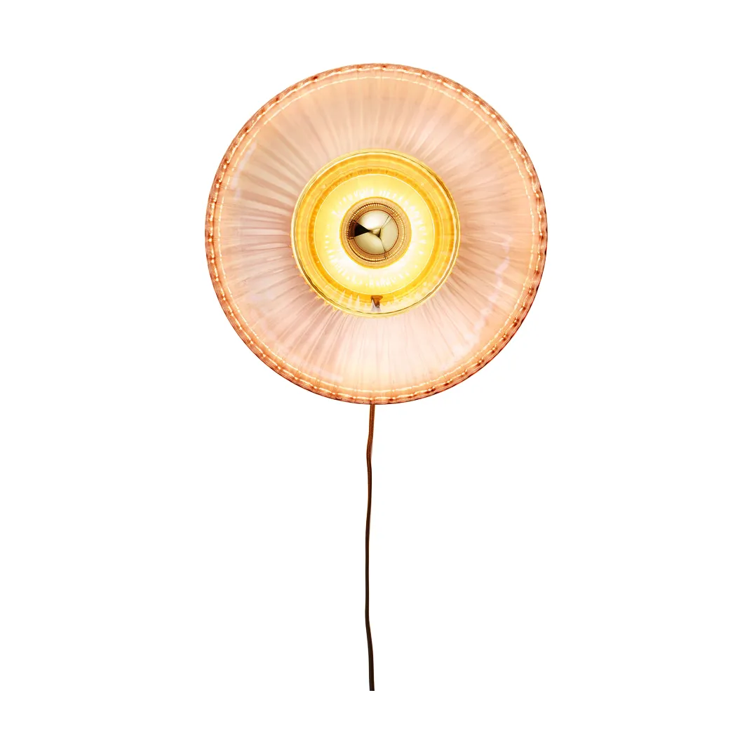 New Wave Optic wall lamp XL, Rose Design By Us