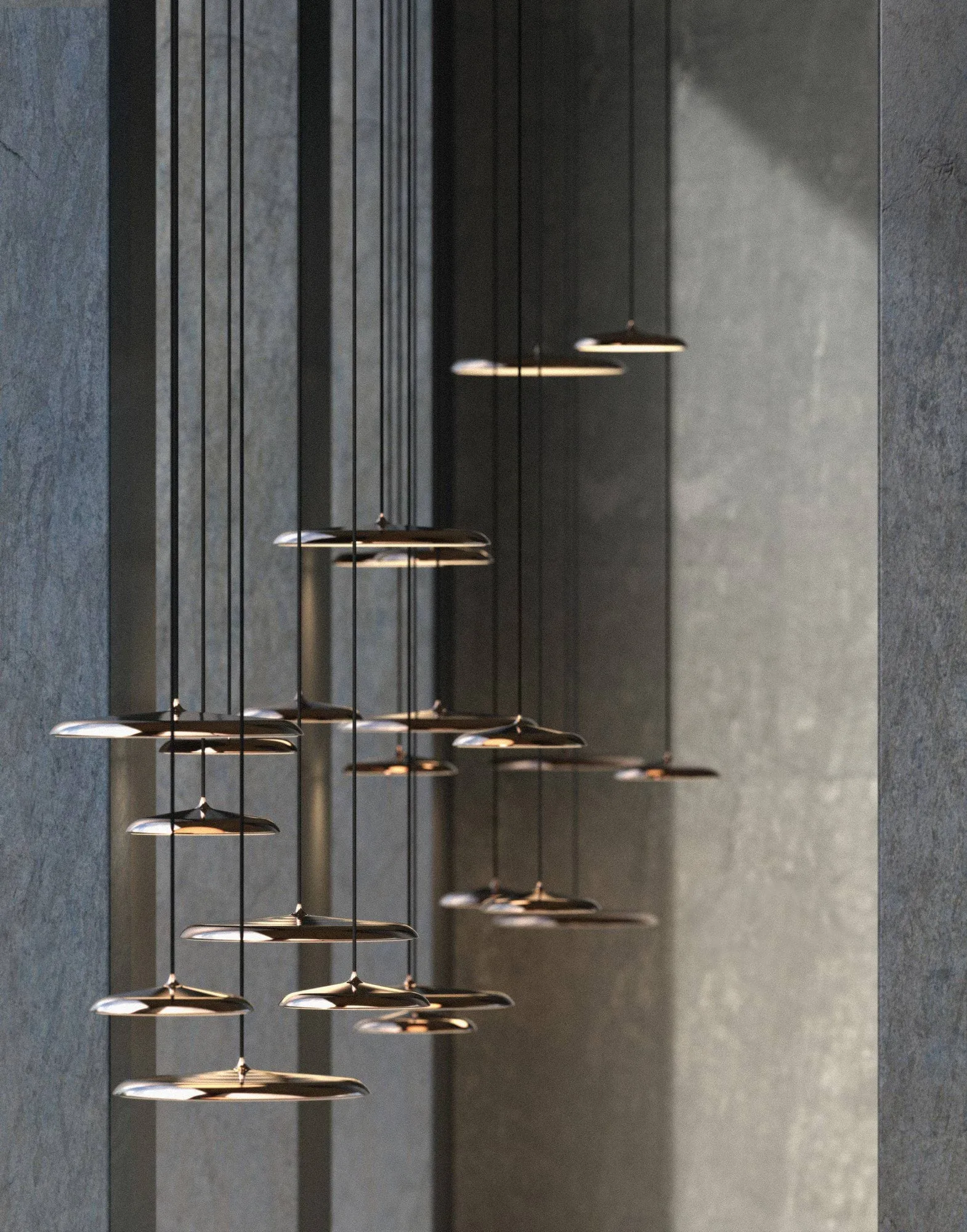 Artist ceiling lamp Ø25 cm, Copper Design For The People