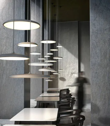 Artist pendant lamp Ø40 cm - Grey - Design For The People