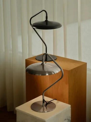 Artist table lamp - Stainless steel, 41 cm - Design For The People