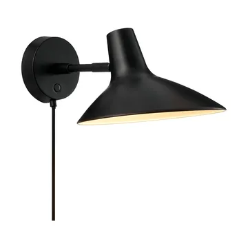 Darci short wall lamp - Black - Design For The People