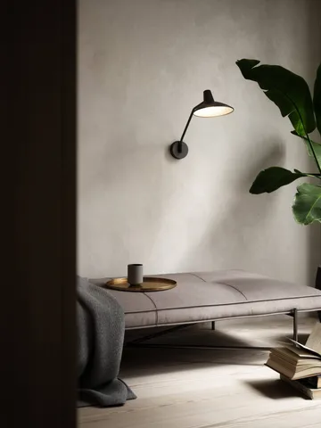 Darci Wall Lamp 36.5 cm - Black - Design For The People