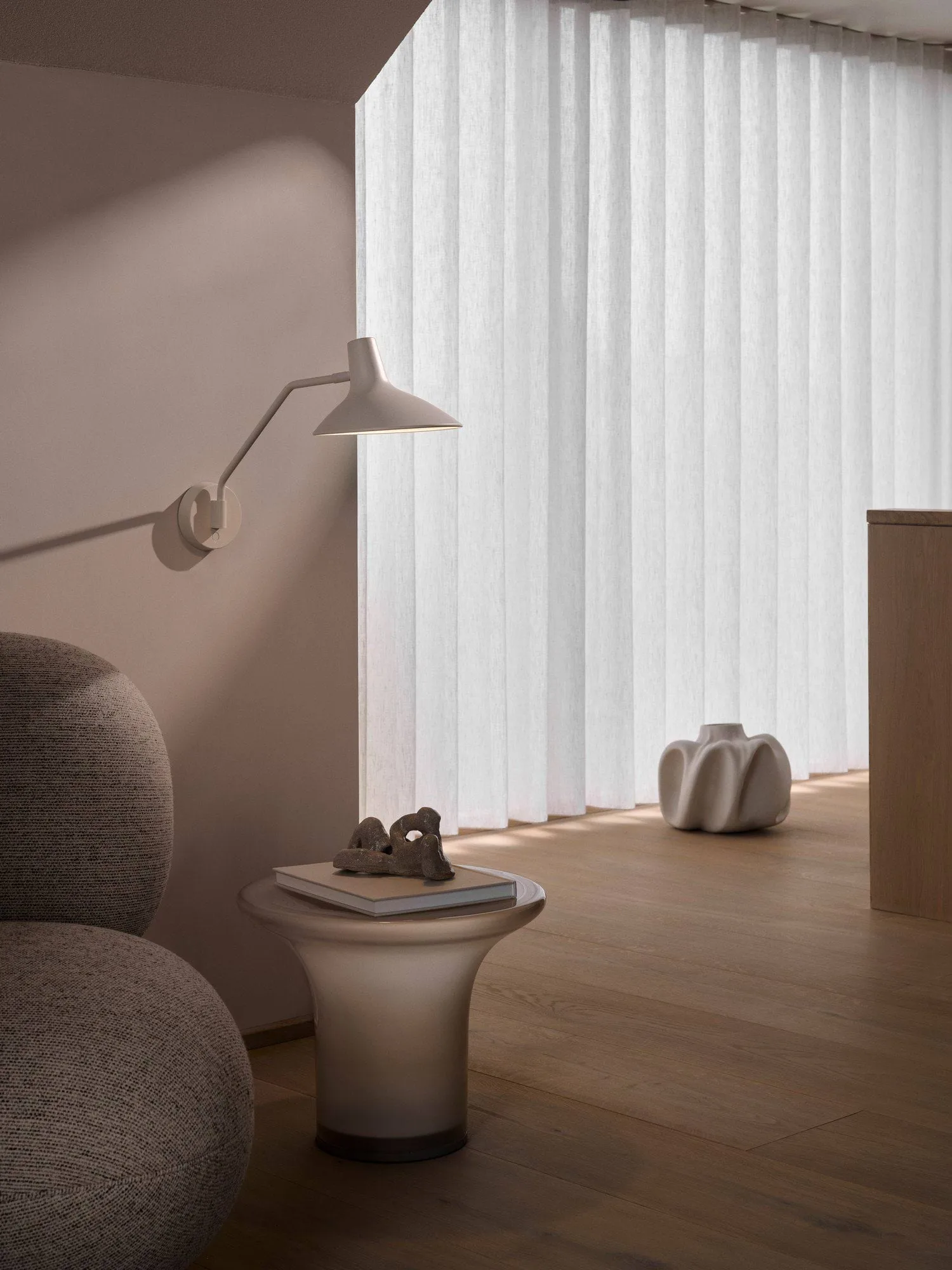 Darci Wall Lamp 36.5 cm, Sand Design For The People