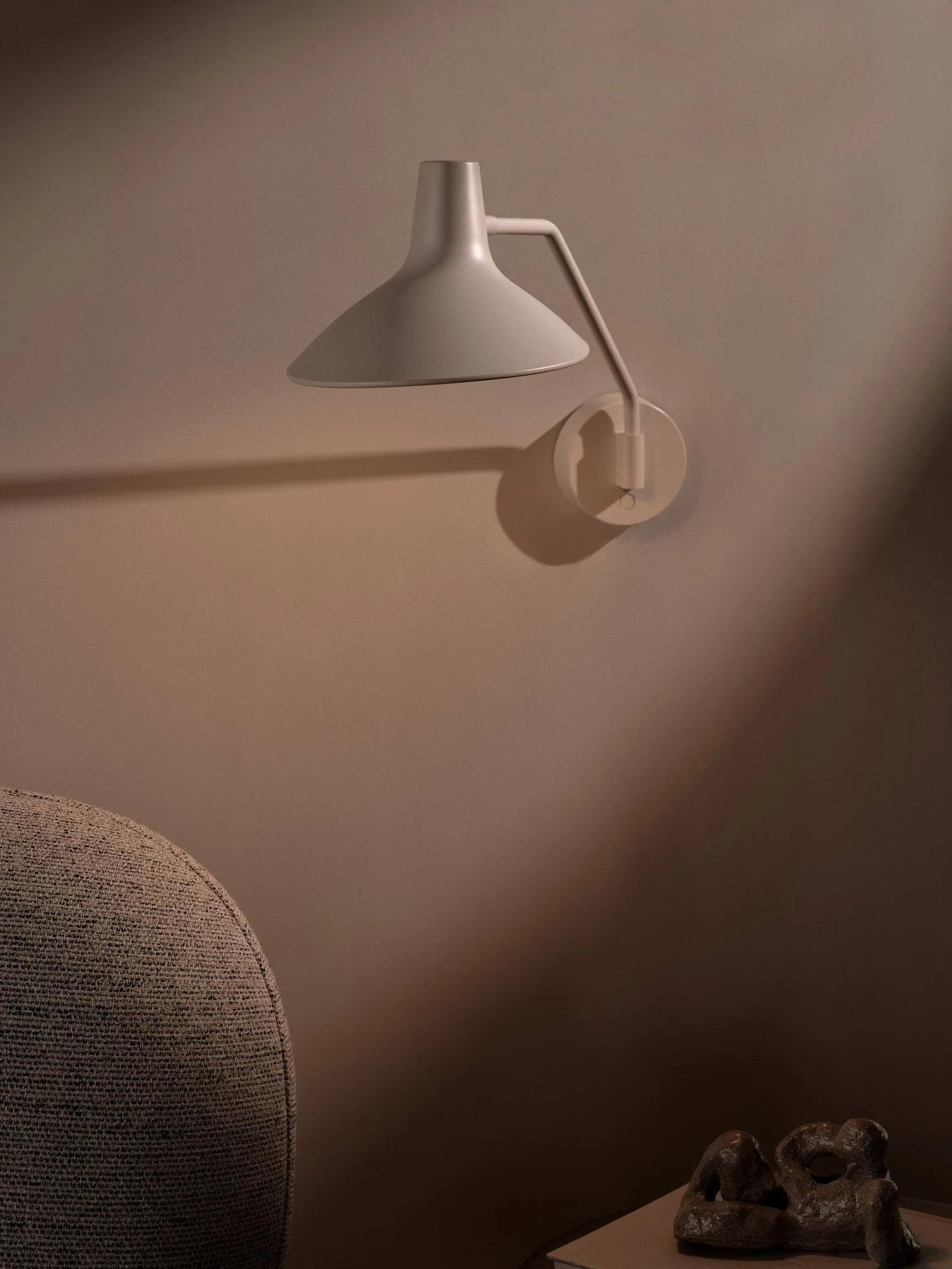 Darci Wall Lamp 36.5 cm, Sand Design For The People