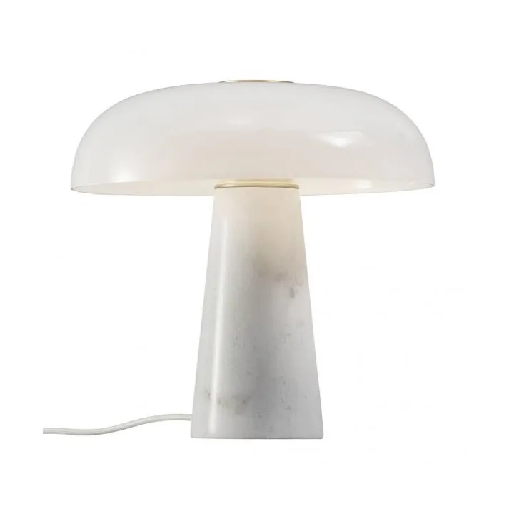 Glossy table lamp 32 cm, White Design For The People