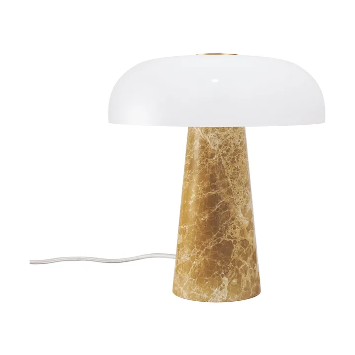 Glossy table lamp - Beige, mini, 24 cm - Design For The People