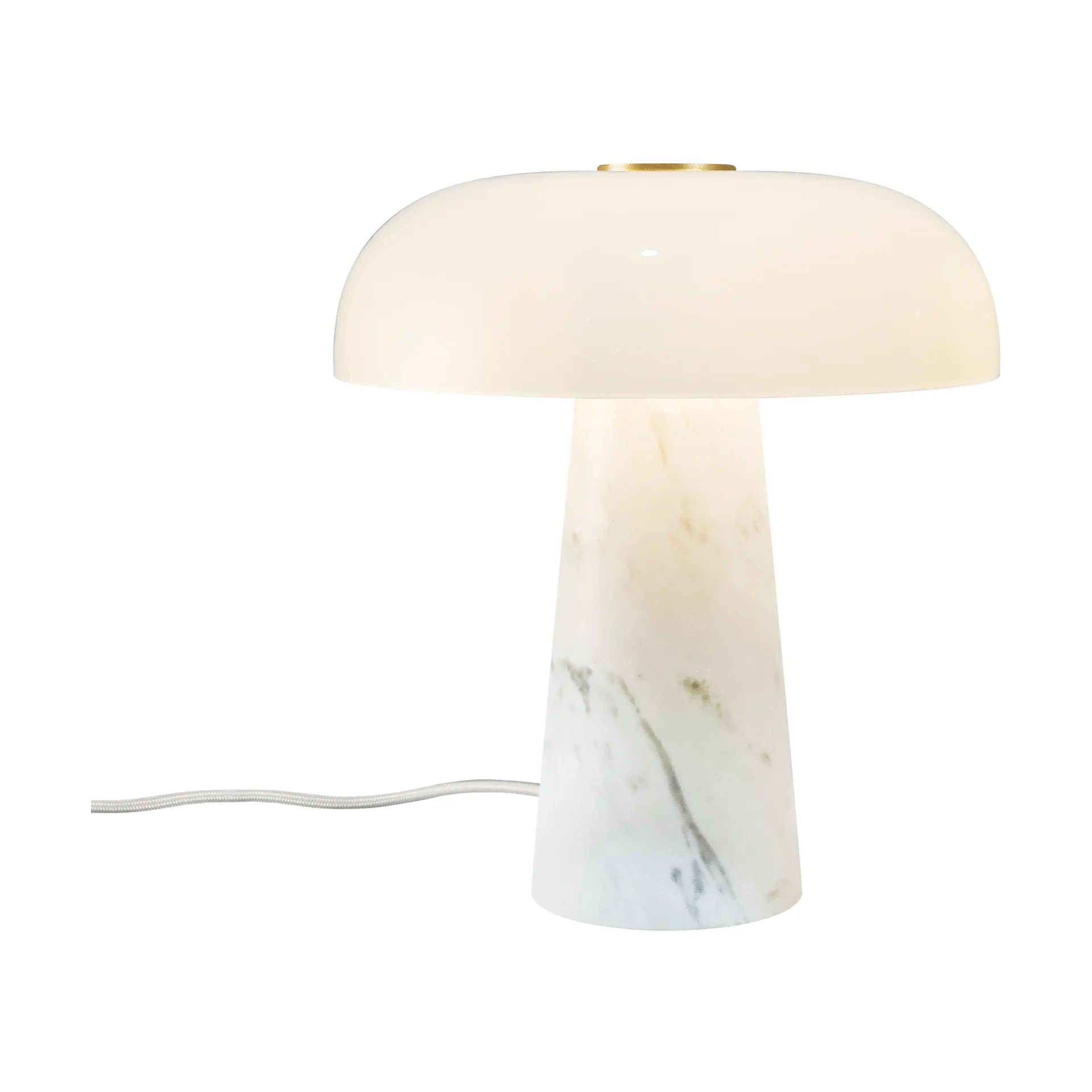 Glossy table lamp, White, mini, 24 cm Design For The People
