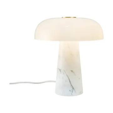 Glossy table lamp - White, mini, 24 cm - Design For The People