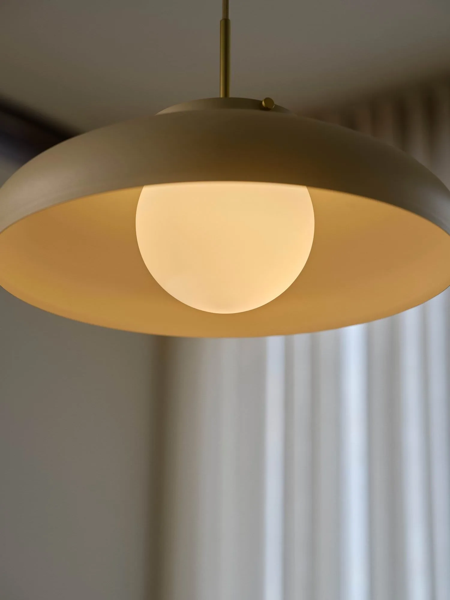 Latif ceiling lamp, Beige, Ø40 cm Design For The People