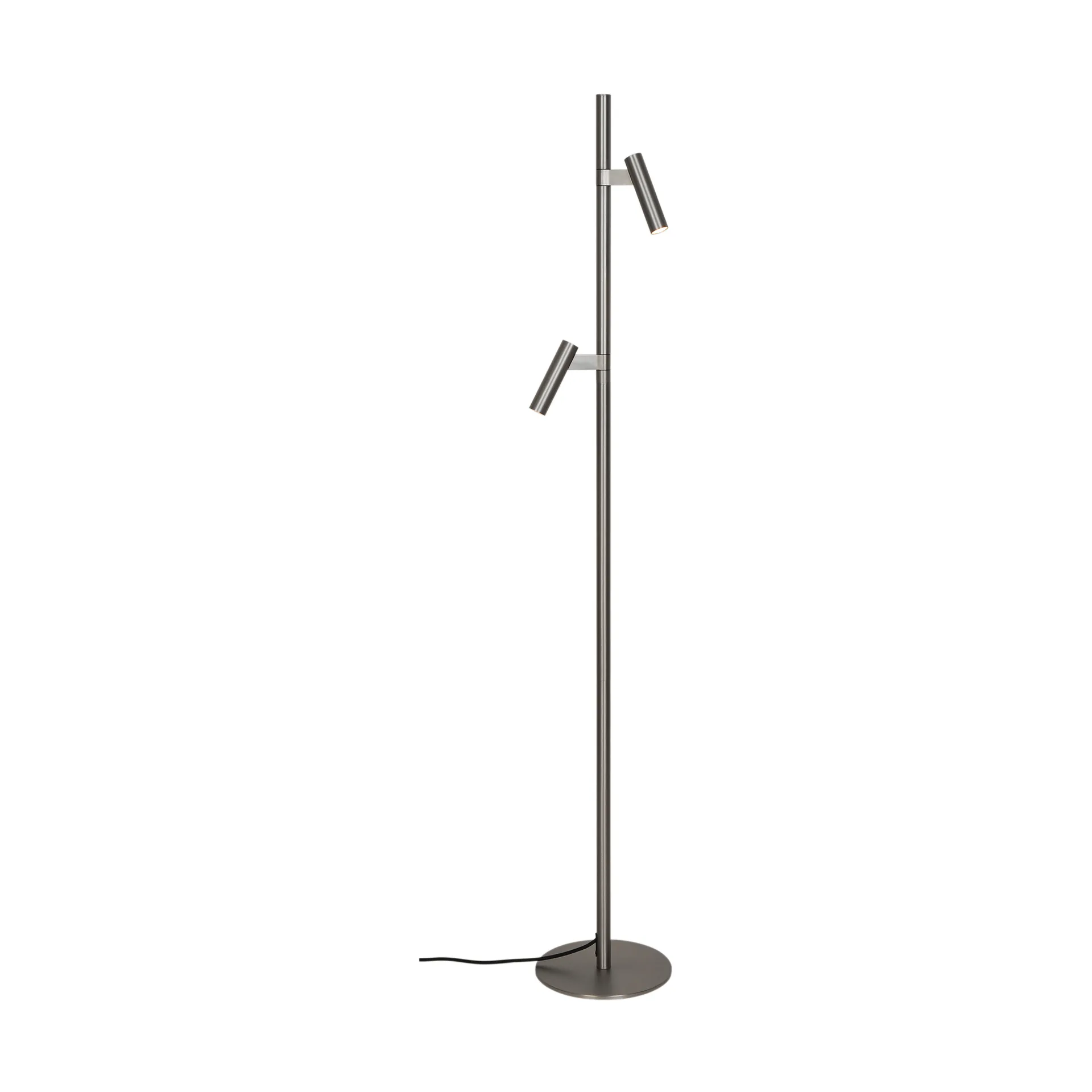 Makoto floor lamp, Satin chrome, 150 cm Design For The People
