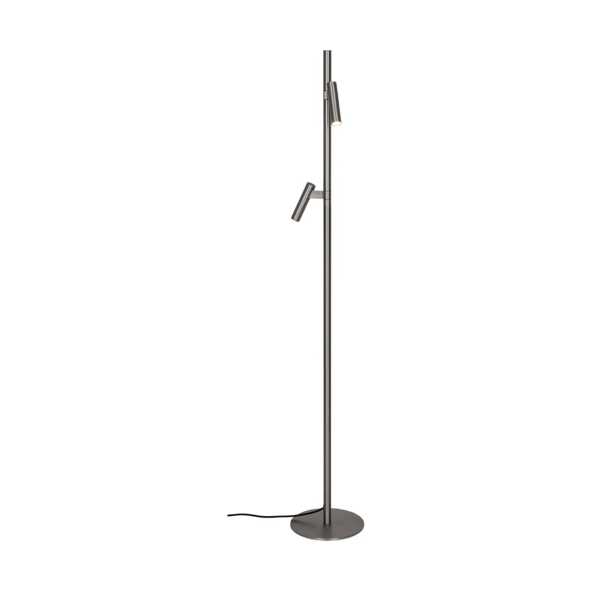 Makoto floor lamp, Satin chrome, 150 cm Design For The People