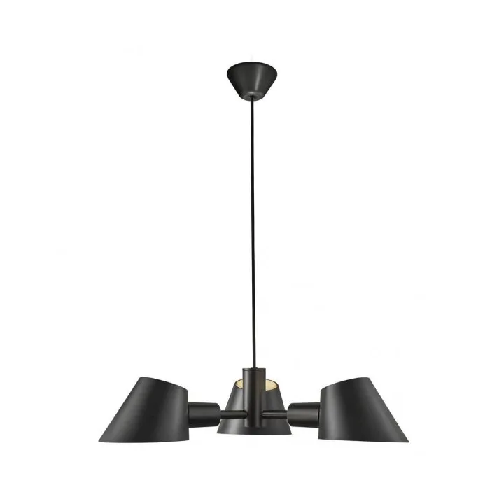 Stay 3-spotlight Ø60 cm, Black Design For The People