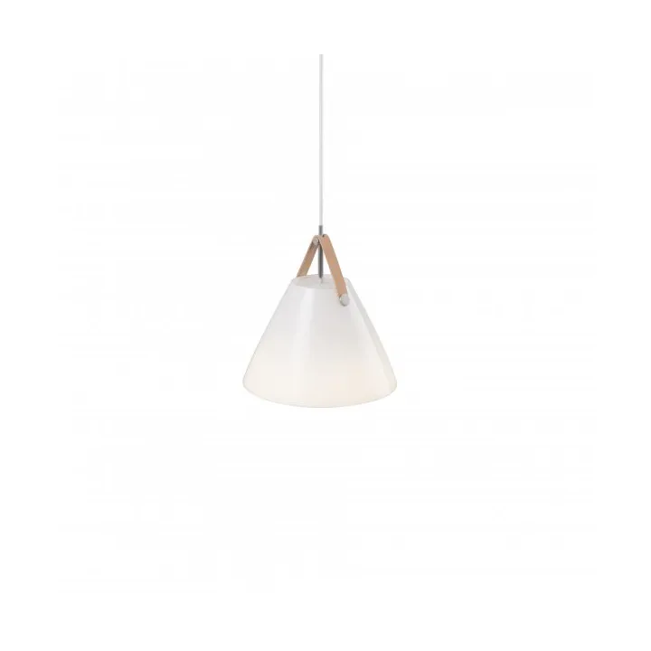 Strap ceiling lamp Ø27 cm - White - Design For The People